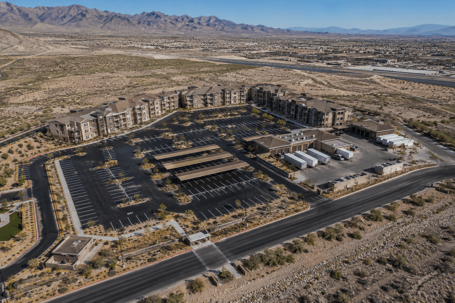 Commercial asphalt paving contractor serving parking lots across Elko, Nevada