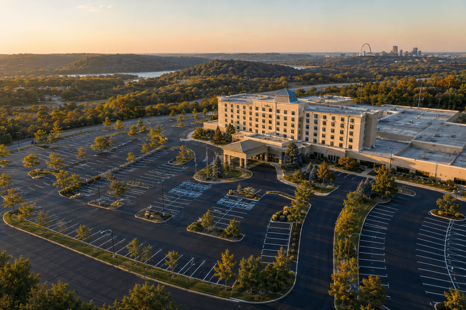 Commercial asphalt paving contractor serving parking lots across Independence, Missouri
