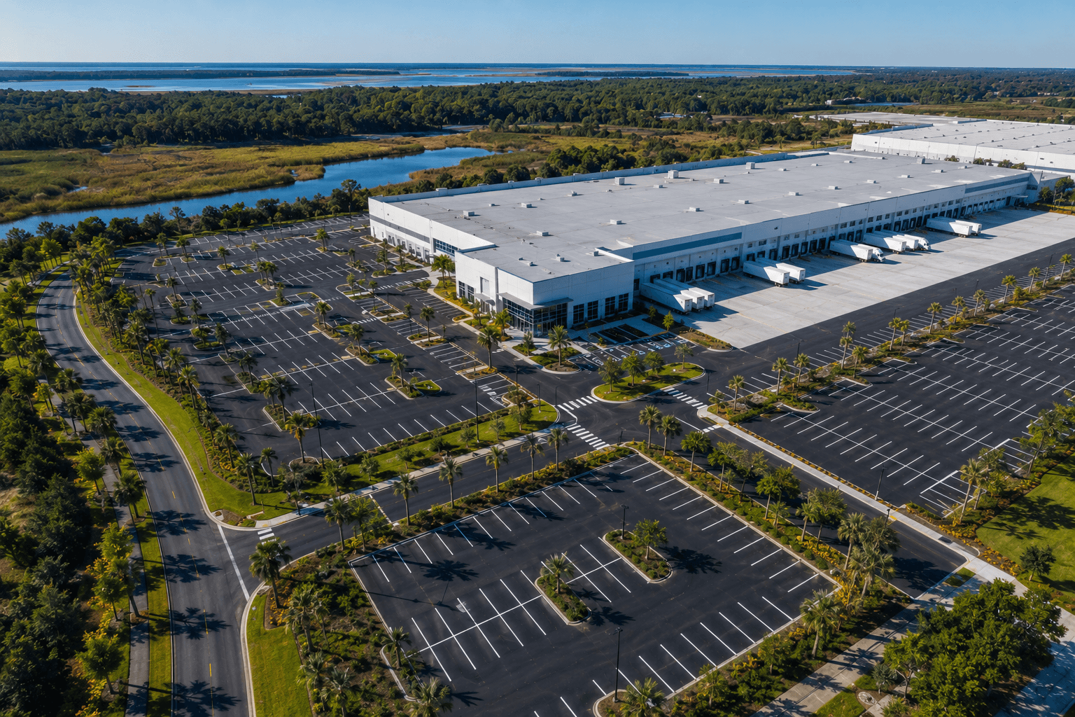 Commercial asphalt paving contractor serving parking lots across South Carolina state