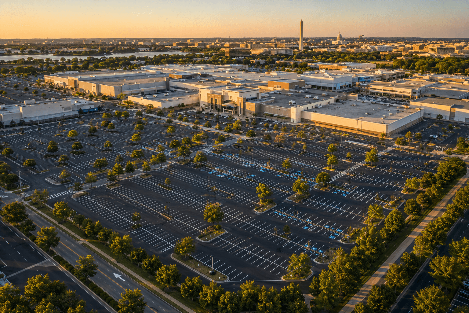 Commercial asphalt paving contractor serving parking lots across Washington, DC