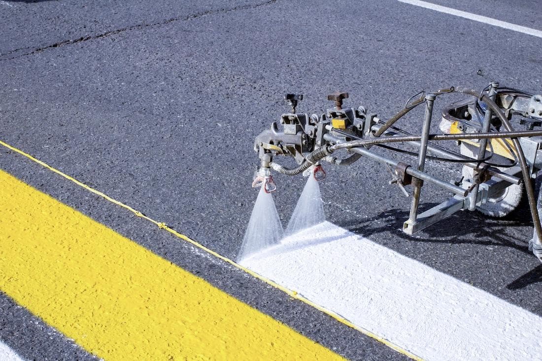 Pavement striping